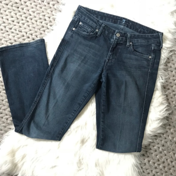{ 7 For All Mankind } A Pocket Bootcut Jeans - Picture 2 of 8